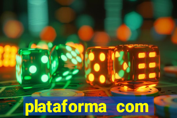 plataforma com porcentagem de ganhos